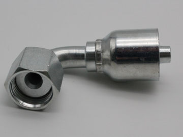 O encaixe hidráulico do cotovelo fêmea do giro 45 de ORFS forjou o material de aço inoxidável 15943-8-6