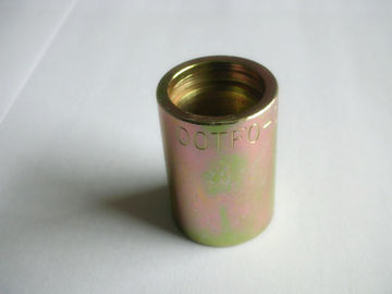 Mangueira de FERRULE amarela de aço de SAE Hydraulic Fittings Ferrule For, luva hidráulica da mangueira